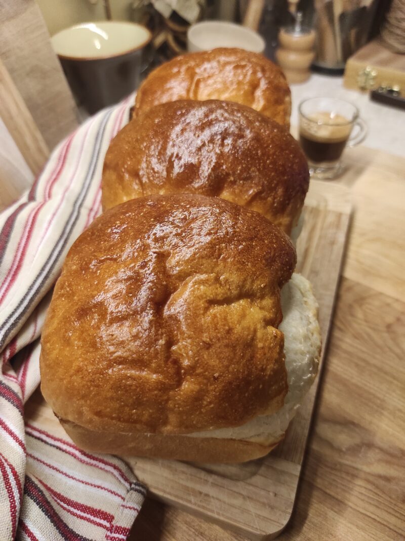 pan bauletto al kefir di latte 