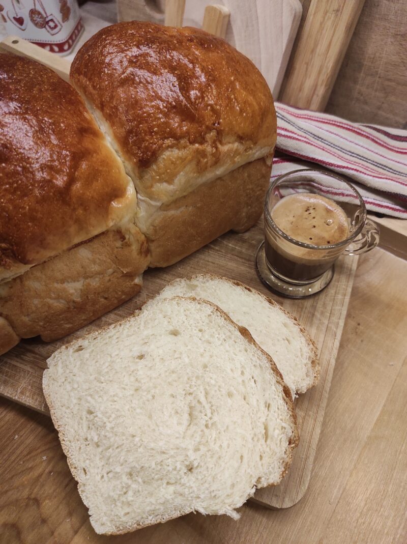 pan bauletto al kefir di latte 